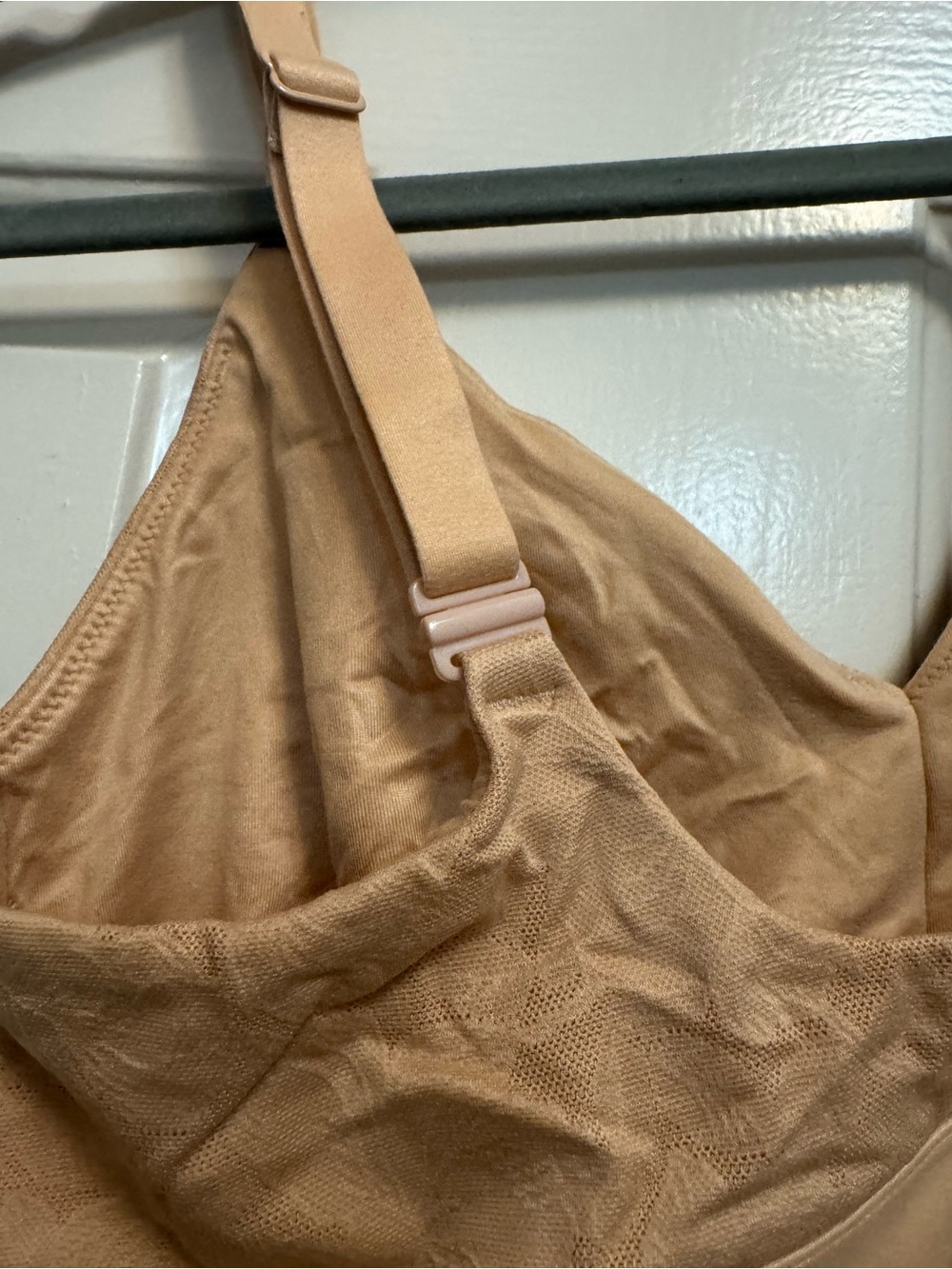 Tommy John Nude/Beige Lace Wireless Comfort Bra - Picture 4 of 5